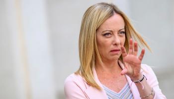 رئيسة الوزراء الإيطالية جورجا ميلوني 