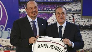 رافائيل بينيتيز مدرب ريال مدريد الأسبق