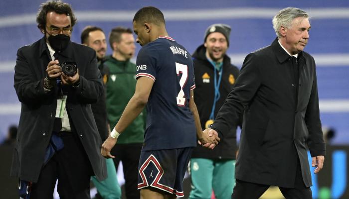 Mbappé et Ancelotti