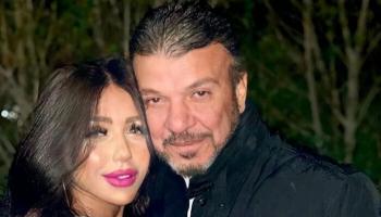 أحمد سلامة وابنته "سارة"