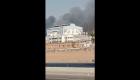 حريق ضخم بمصنع على طريق مصر الإسماعيلية الصحراوي (فيديو)