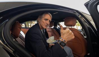 روبرتو مانشيني مدرب المنتخب السعودي