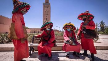 صومعة مسجد الكتبية بمراكش - أ ف ب