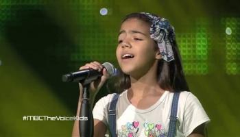 نور قمر في برنامج "ذا فويس كيدز"