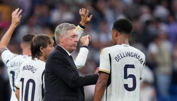 كارلو أنشيلوتي مدرب ريال مدريد الإسباني