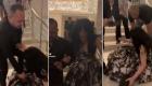 لحظة سقوط حورية فرغلي في مسابقة ملكة جمال مصر (فيديو)