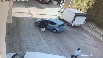 لحظة وقوع الحادث