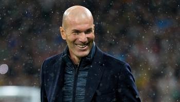 زين الدين زيدان مدرب ريال مدريد السابق