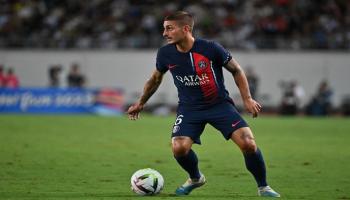 ماركو فيراتي لاعب وسط باريس سان جيرمان