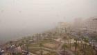 رياح وأتربة وأمطار.. الصور الأولى من تأثيرات العاصفة دانيال في مصر