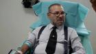 ملك المغرب يتبرع بالدم لمصابي الزلزال (فيديو)