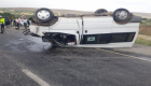 Van’da feci kaza! Yolcu minibüsü ve kamyon kafa kafaya çarpıştı: 1 ölü, 11 yaralı