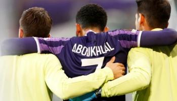 زكريا أبو خلال لاعب تولوز الفرنسي
