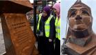"قوة الحجاب".. تمثال ضخم تكريما للمحجبات في بريطانيا (صور)