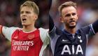 Tottenham - Arsenal : compos probables, heure et chaînes TV