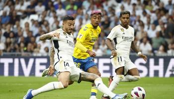 نتيجة مباراة ريال مدريد ولاس بالماس
