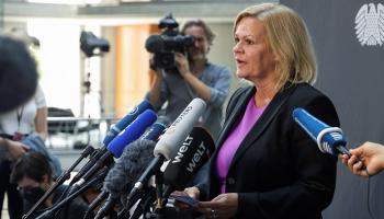 وزيرة الداخلية الألمانية نانسي فيرز