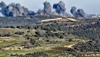 غارة إسرائيلية في جنوب لبنان - رويترز