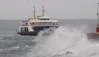 Güney Marmara'da feribot seferleri olumsuz hava nedeniyle iptal!