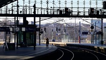 توقف حركة القطارات في ألمانيا