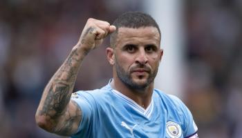 كايل ووكر لاعب مانشستر سيتي الإنجليزي