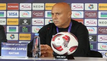 ماركيز لوبيز مدرب منتخب قطر 