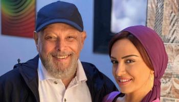 ريهام عبدالغفور ووالدها الراحل