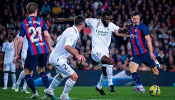 كلاسيكو برشلونة وريال مدريد