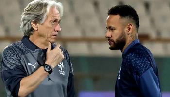نيمار وجورجي جيسوس في الهلال السعودي