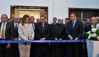 قص شريط افتتاح معرض القاهرة للكتاب 2024