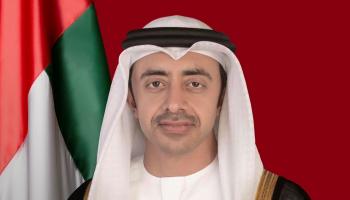 الشيخ عبدالله بن زايد آل نهيان وزير الخارجية الإماراتي