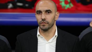 وليد الركراكي مدرب المغرب