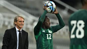 روبرتو مانشيني في المنتخب السعودي