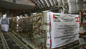 مساعدات إماراتية إلى لبنان