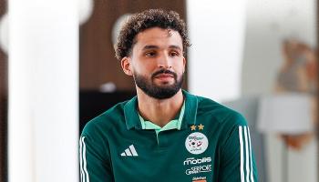 أحمد توبة لاعب منتخب الجزائر