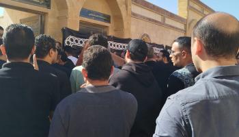 جنازة والدة أحمد عصام