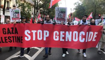 Vidéo -Manifestation massive à Paris en soutien à la Palestine