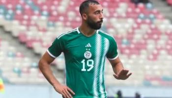 حمد عبدلي لاعب منتخب الجزائر