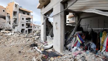 الركام يحاصر بلدة قانا بجنوب لبنان