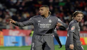 من مباراة جيرونا ضد ريال مدريد