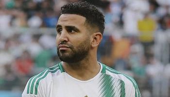 رياض محرز نجم منتخب الجزائر