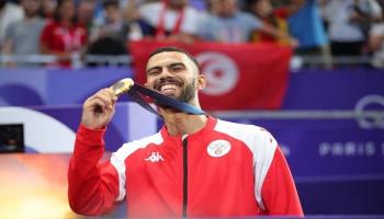 لاعب التايكوندو التونسي فراس القطوسي