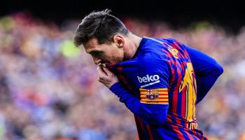 ليونيل ميسي بقميص برشلونة