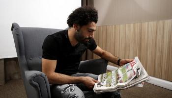 محمد صلاح لاعب ليفربول الإنجليزي