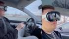 فيديو سائق تسلا بنظارة الواقع الافتراضي يثير غضب وزير النقل الأمريكي