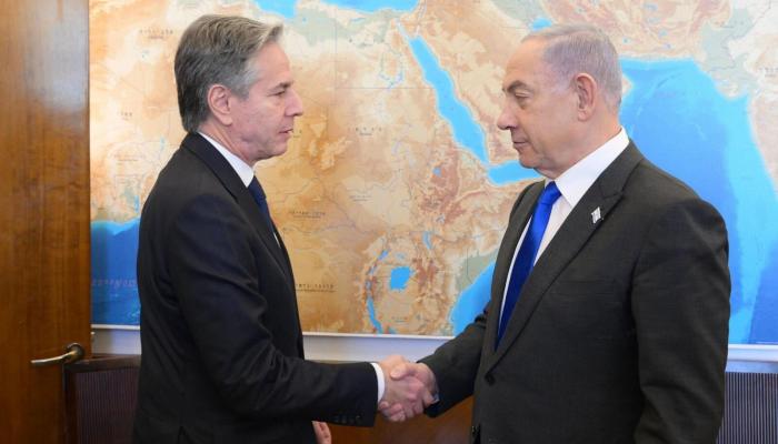 Antony Blinken et Netanyahu