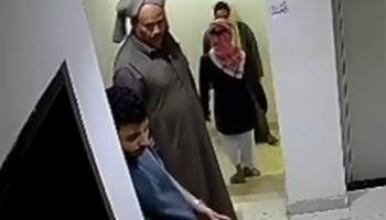 لقطة من الفيديو المتداول