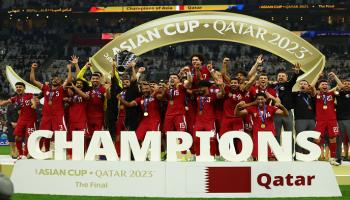 تتويج منتخب قطر بكأس آسيا 2023
