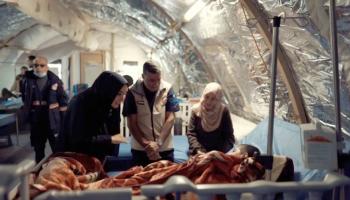 المستشفى الميداني الإماراتي في غزة