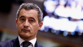 Le ministre français de l'Intérieur, Gérald Darmanin
